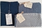 Preview: Solwang Reinigungstücher gestrickt, rustikales blau